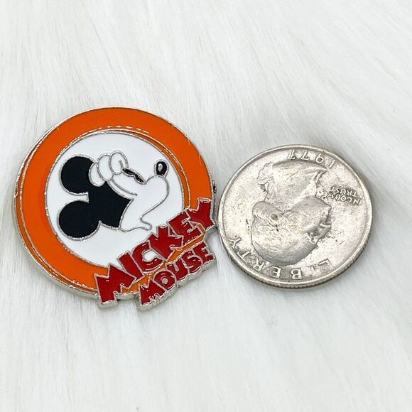 🔮 5/$25 Disney Orange Oh Mickey! Classic Mickey Mouse Pin - Picture 2 of 3